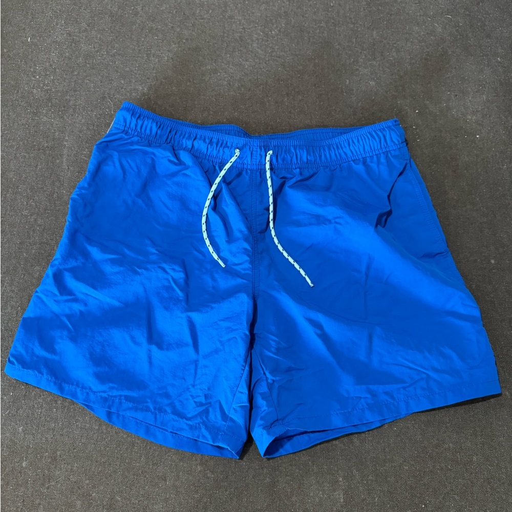 Ocean Blue Men's Swim Trunks